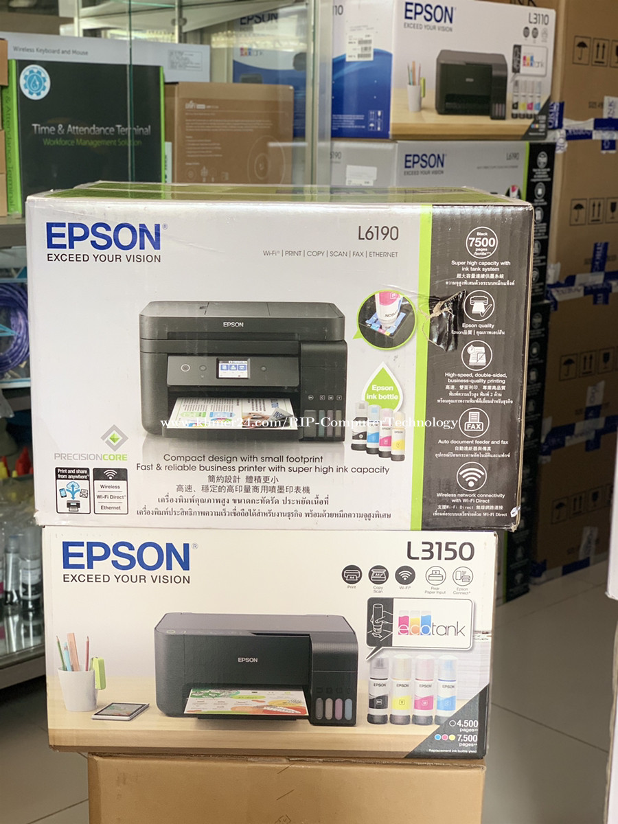 Printer Epson L6190 Wi Fi Duplex All In One ថែម Ink 1 ដប In Phnom Penh Cambodia On 7919