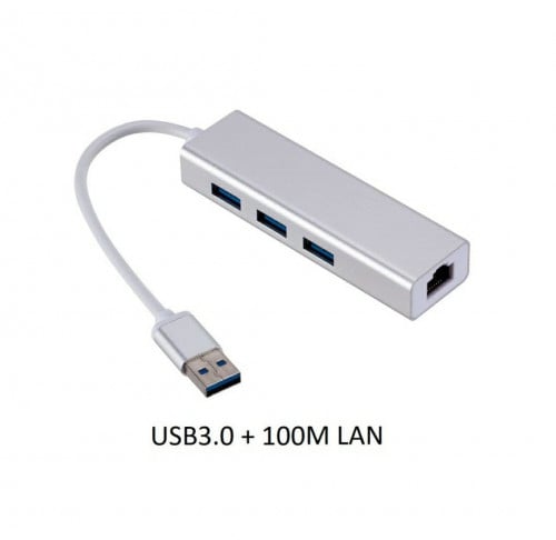 USB Hub 3.0 + Lan