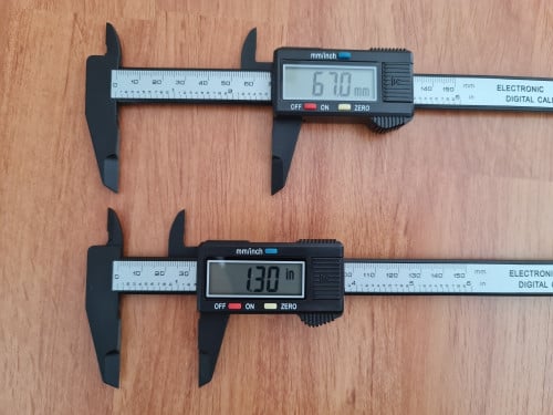 ម៉ែត វ៉ាស់ឌីជីថល Electronic Depth Gauge digital
