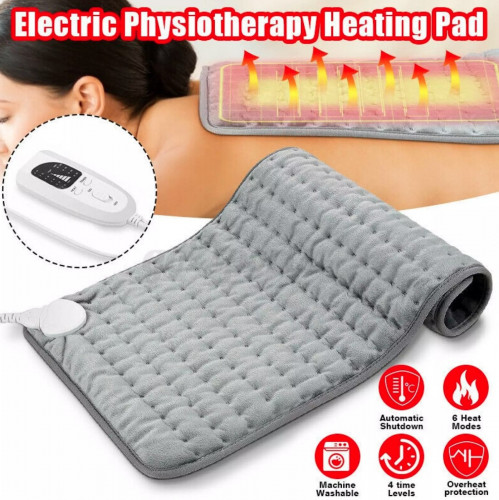 ភួយ ឬ ផ្ទាំងក្រណាត់សាច់ទន់ ប្រេី ភ្លេីង កំនត់កំដៅខ្លាំងខ្សោយបាន Electronic Heating Blanket or pad
