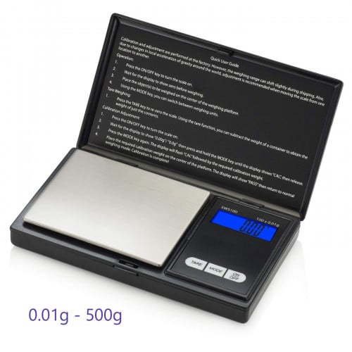 ជញ្ជីងថ្លឹងគ្រឿងអលង្ការDigital Scale ០.01 to 200g/500g ម៉ូឌែលថ្មី​ ថ្លឹងបានសុក្រឹត នឹង ជាកលាក់
