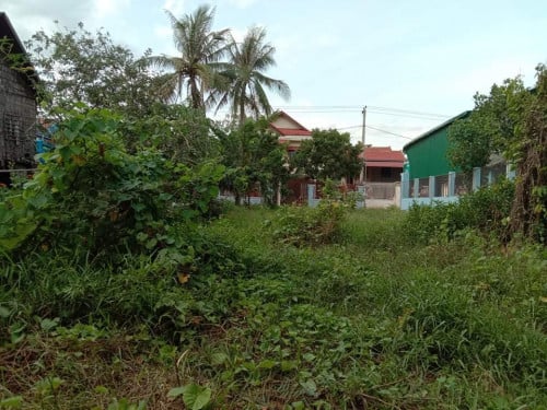 ដីជាប់មាត់ទន្លេ ភូមិថ្មគរ