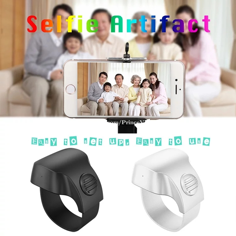 Adjustable Multifunctional Wearable Devices Smart Finger Ring Phone Bluetooth Ring Remote