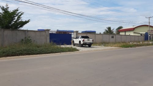 Land for rent on road Preysar, Phum Prey Veng Kang Koert