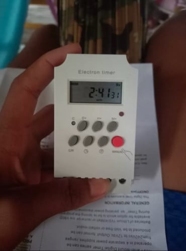 កំនត់បិទឬបេីកTimer Switch 220V 25A Clock, timer, turn on-off electrical equipment automatically