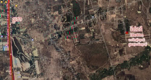 ដីលក់ នៅក្បែរផ្លូវ 51 តំបន់អភិវឌ្ឍន៍