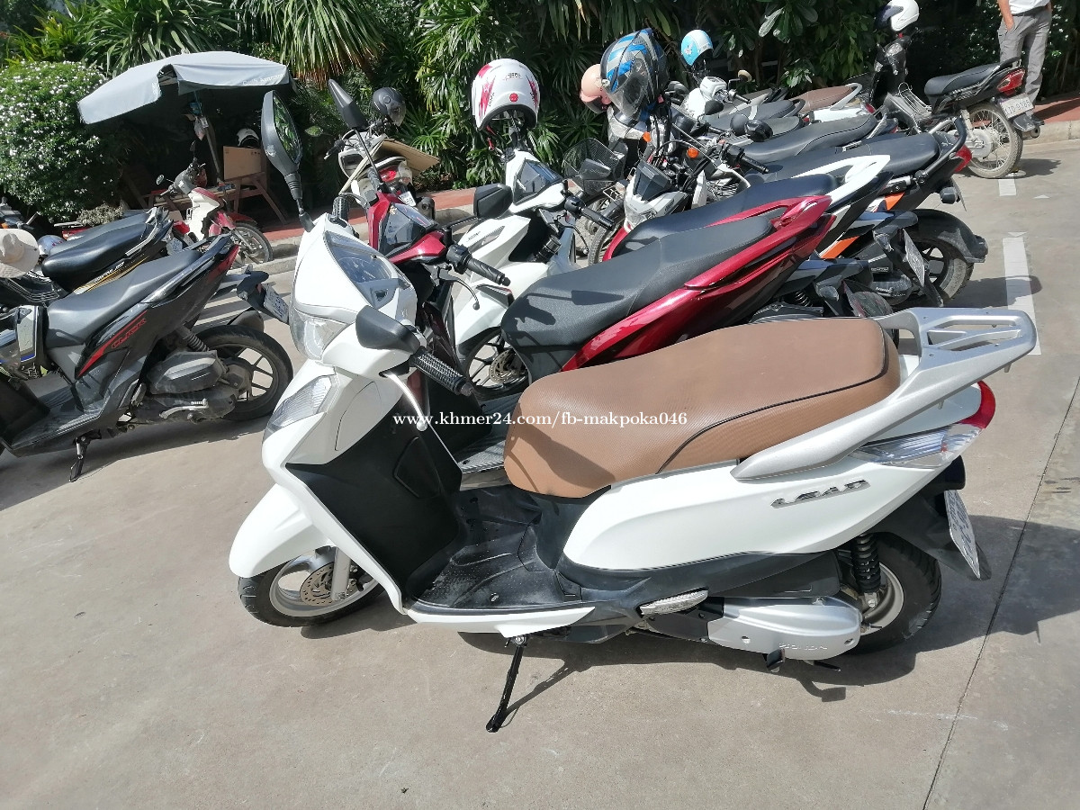 Honda lead 125cc 2016 Urgent sale Price 1450.00 in Phnom Penh, Cambodia Freedom Lady