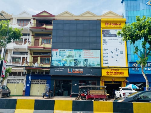 ផ្ទះ2ល្វែងសម្រាប់ជួលនៅលើកផ្លូវធំ271 ទីតាំងល្អ