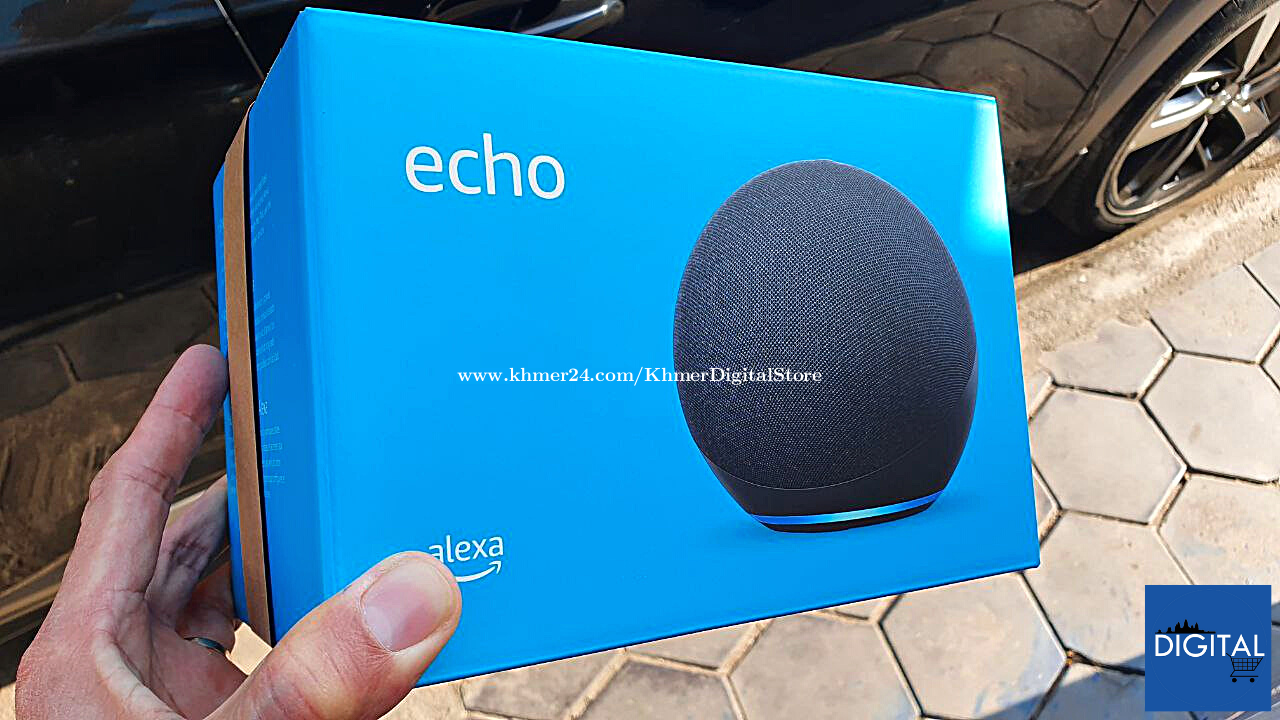 All-new Echo (4th Gen) With premium sound, smart home hub, and Alexa price  $129 in Phnom Penh, Cambodia - Khmer Digital Store