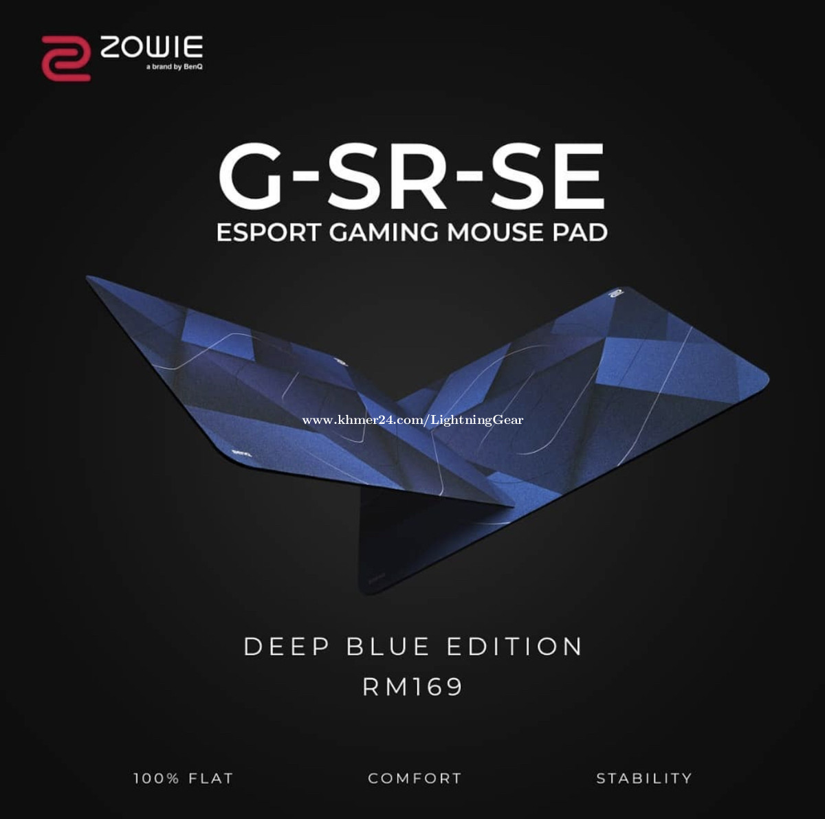 Zowie Gsr Se Deep Blue Esport Mousepad In Phnom Penh Cambodia On Khmer24 Com