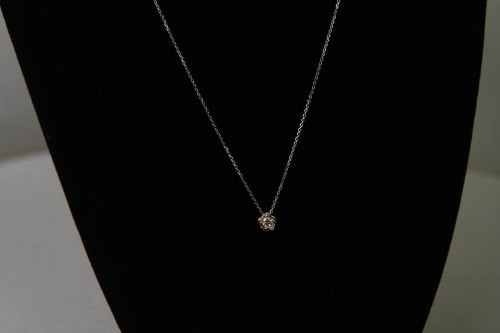 K18PG, Diamond Necklace made in Japan 456