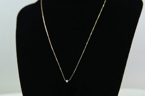 K18YG, Diamond Necklace made in Japan 247