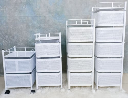 ធ្នើរដាក់ទំនិញ ការ៉ែ បង្វិល 360ដឺក្រេ (ដែកអុីណុក)