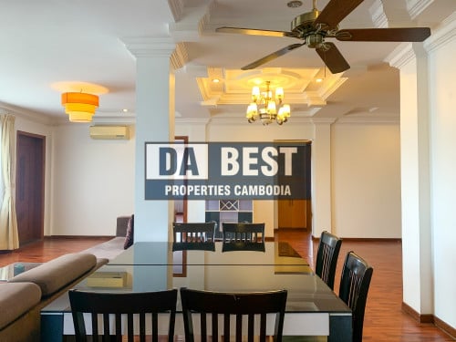 DABEST PROPERTIES: 4 Bedroom Apartment for Rent in Phnom Penh-BKK1