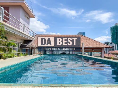 DABEST PROPERTIES: 4 Bedroom Apartment for Rent with Pool/Gym in Phnom Penh-BKK1