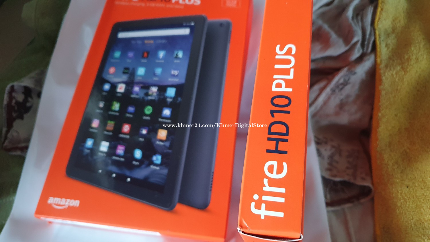 Fire HD 10 Plus tablet, 10.1 inches, 1080p Full HD, 32 GB, latest model (2021  release), Slate price $209 in Voat Phnum, Doun Penh, Phnom Penh, Cambodia -  Khmer Digital Store