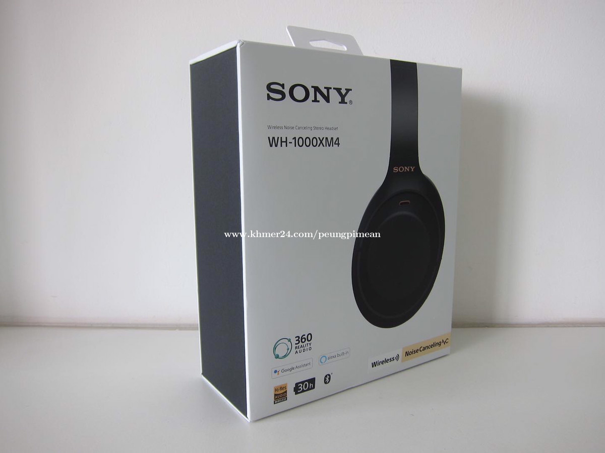 Sony WH-1000XM4 price $329 in Phnom Penh, Cambodia - Khmer24.com
