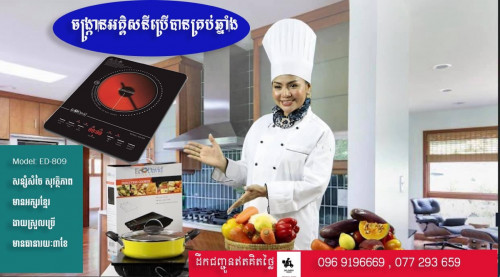 ចង្ក្រានអគ្គិសនីទំនើប សន្សំសំចៃ សុវត្ថិភាព