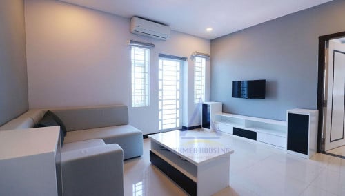TTP area | Modern apt one-bedrooms with elevator for rent nearby Russian market