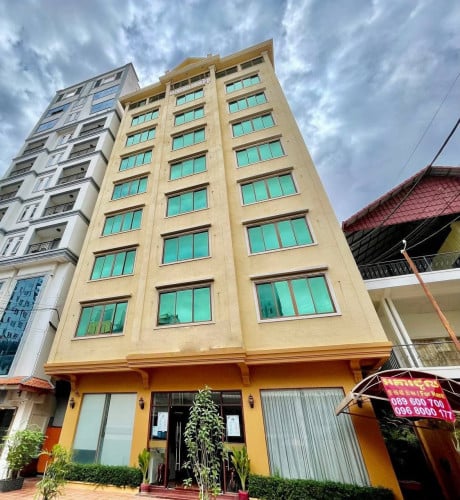 Hotel For Rent West Of Monivong BLVD And North Of Kirirom, 56Rooms, 10,000$ Per Month