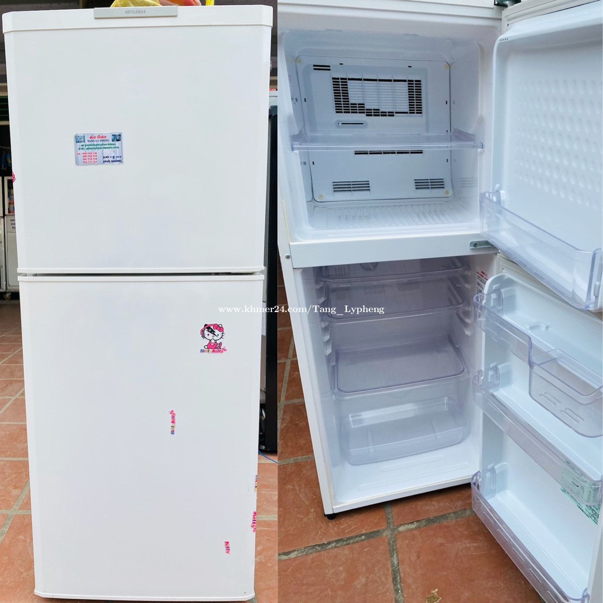 Fridge sell in Phnom Penh, Cambodia on