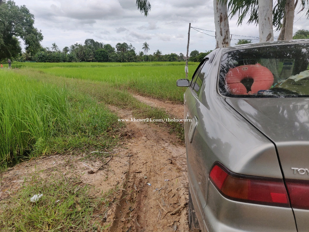 ដីលក់ 28000 ជិតក្រុងកំពត Price 28000 in Trapeang Sangkae, Tuek Chhou