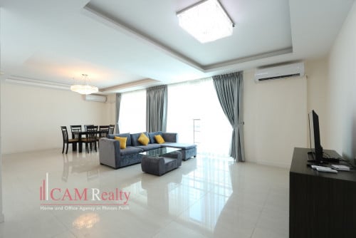 Olympia city area | Modern 3 bedrooms condo for rent | Pool, gym, steam & sauna
