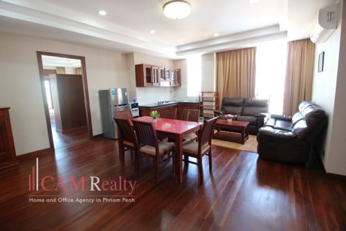 Russian market area| Spacious 3 bedrooms penthouse serviced apartment for rent| Phnom Penh