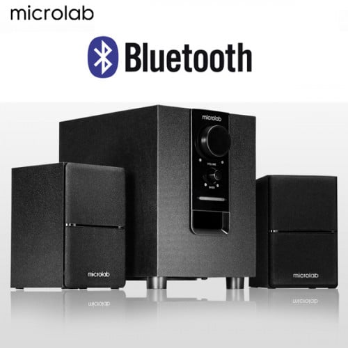 Microlab M-100BT 10W Subwoofer 2.1 Bluetooth and AUX