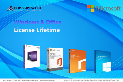 Microsoft Windows Office License Lifetime On 