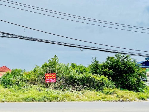 Commercial Land For Rent Along National Road #6A, Sangkat Prek Leap, 17x100m, 3,000$ Per Month