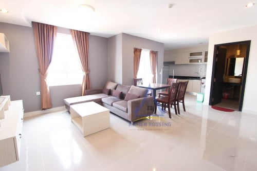 TK area | Modern apartment 2 bedrooms with gym and pool for rent near Toul Kork Market