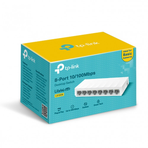 TP-Link TL-SG108 8-Port Switch TP Link (Gigabit Speed)