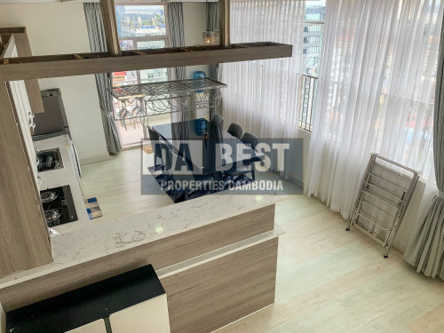DABEST PROPERTIES: Penthouse 3 Bedroom Apartment for Rent in Phnom Penh-Tonle Bassac
