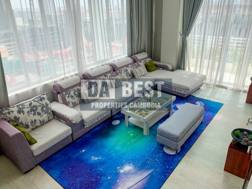 DABEST PROPERTIES: Penthouse 3 Bedroom Apartment for Rent in Phnom Penh-Tonle Bassac