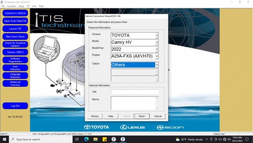 toyota techstream version 18 win7/8/10 (latest version)