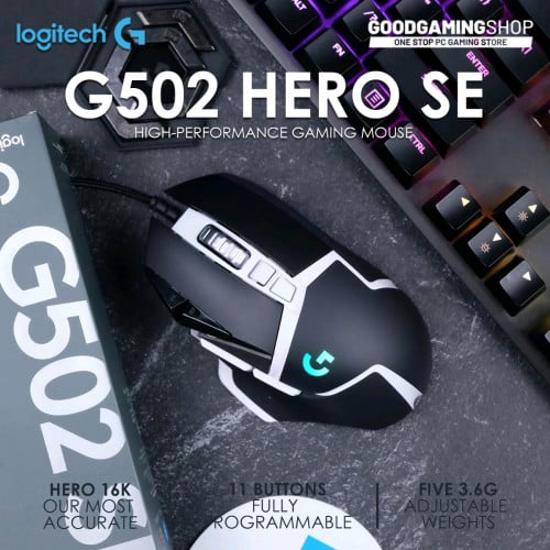 Mouse logitech G502SE gaming
