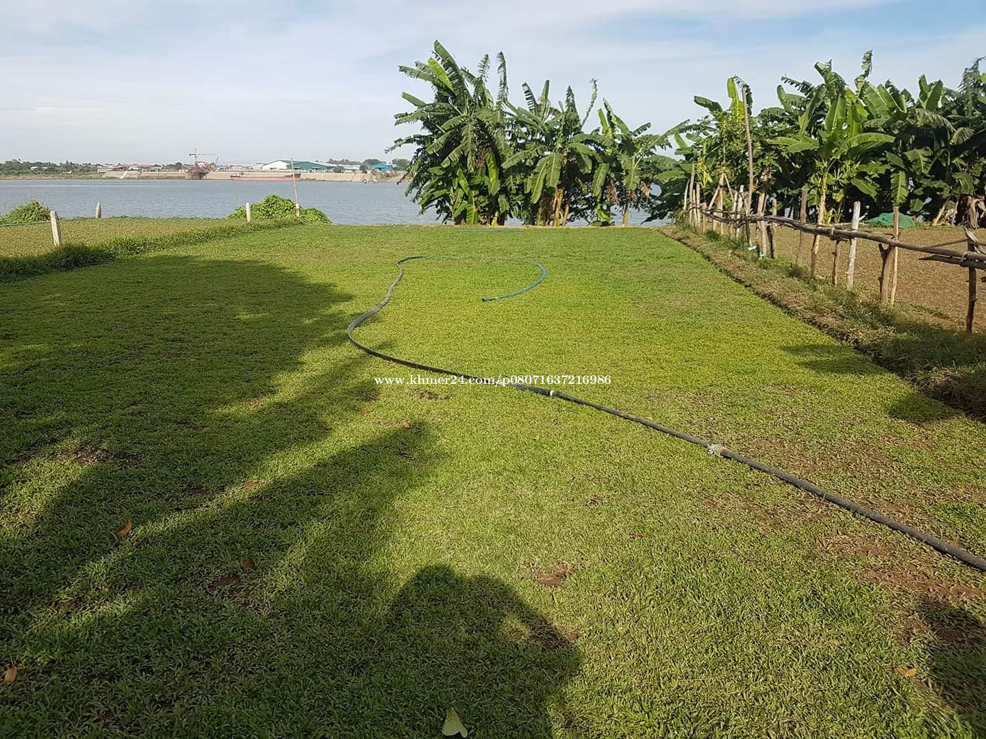 River Front Land, urgent sale ដីលក់បន្ទាន់ ( ដីមាត់ទន្លេ ) Price