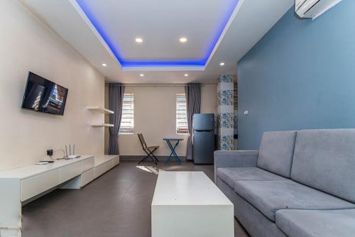 Toul Kork area | Fully furnished one bedrooms for rent near  ALIS Depo Compos