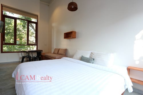 Phnom Penh Thmei area | Very nice studio serviced apartment for rent in Phnom Peh | Swimming pool
