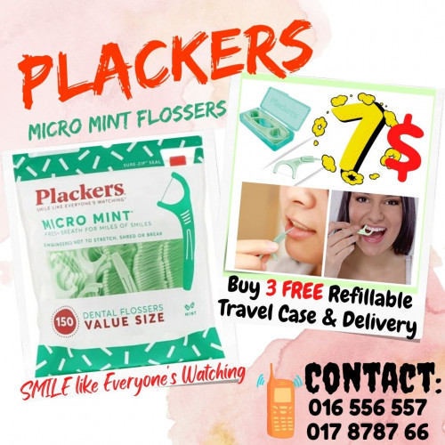 Plackers floss for sale $6.99