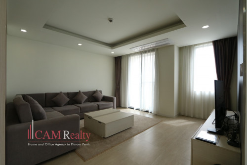 프놈펜 아파트 렌트 | Tuol Kork | Luxurious 2 bedrooms serviced apartment for rent | Gym
