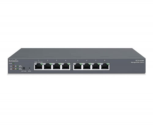 EnGenius WiFi Cloud ECS1528 24-Port Gigabit Switch with 4 SFP+ Ports