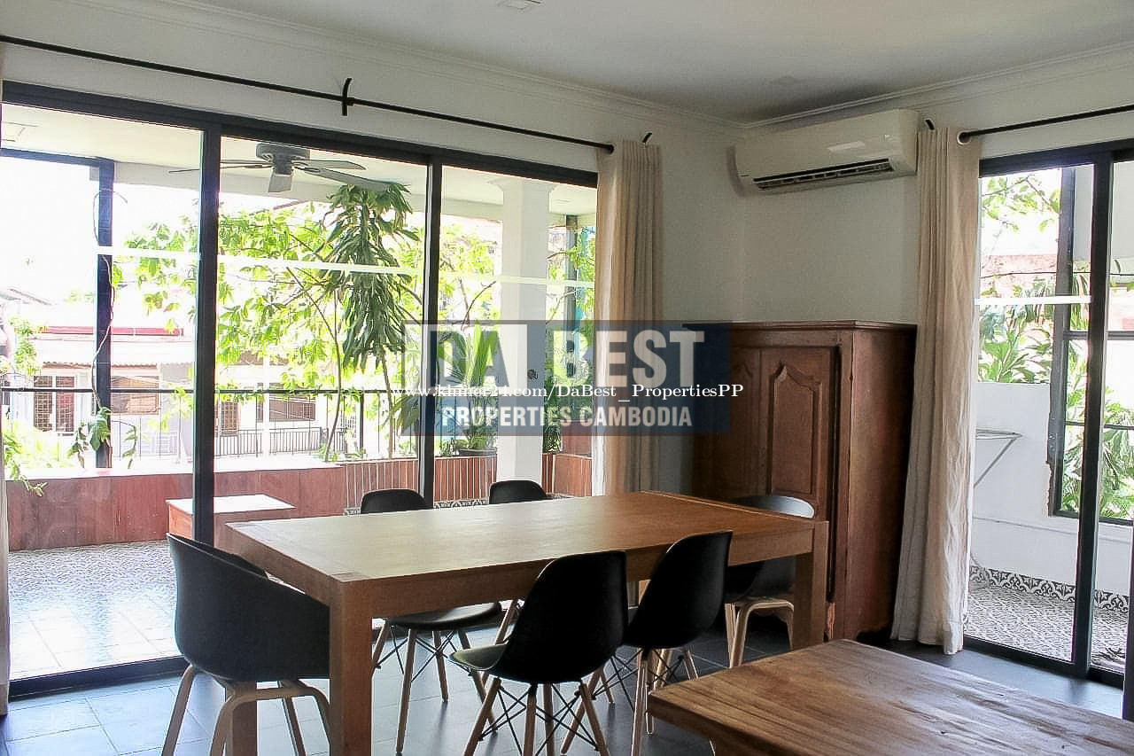 DABEST PROPERTIES: Renovate Apartment duplex 3 Bedroom for Rent in Phnom Penh-Daun Penh