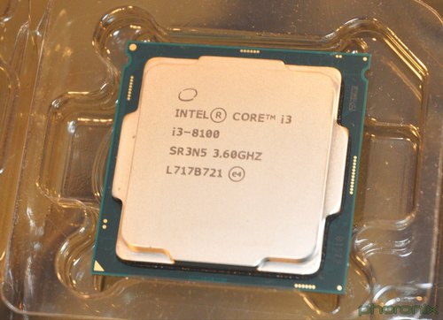 គ្រាប់ CPU Core i3-8100