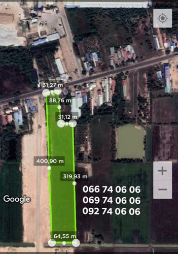 ដីលក់នៅបាវិតជាប់តំបន់សេដ្ឋកិច្ចពិសេសតាយសេង2 លក់បន្ទាន់