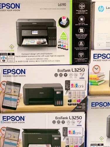 Printer Epson L3250 color All in one (print scan and copy WiFi)