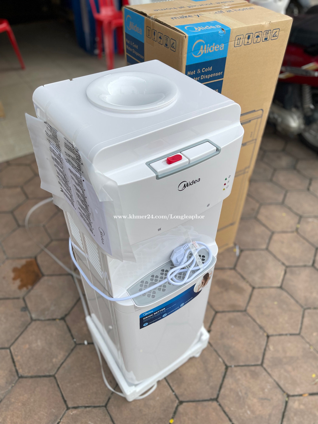 Midea Water Dispenser Hot And Cold Price $110.00 In Phnom Penh ...