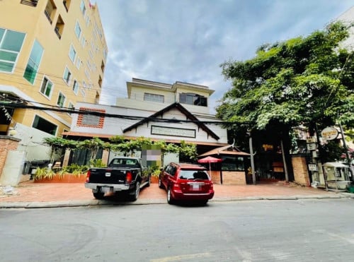 Big Villa For Rent Near X2 KTV, Samdach Pan BLVD, Land Size: 20x36m, 03 Floors, 9,000$ Per Month