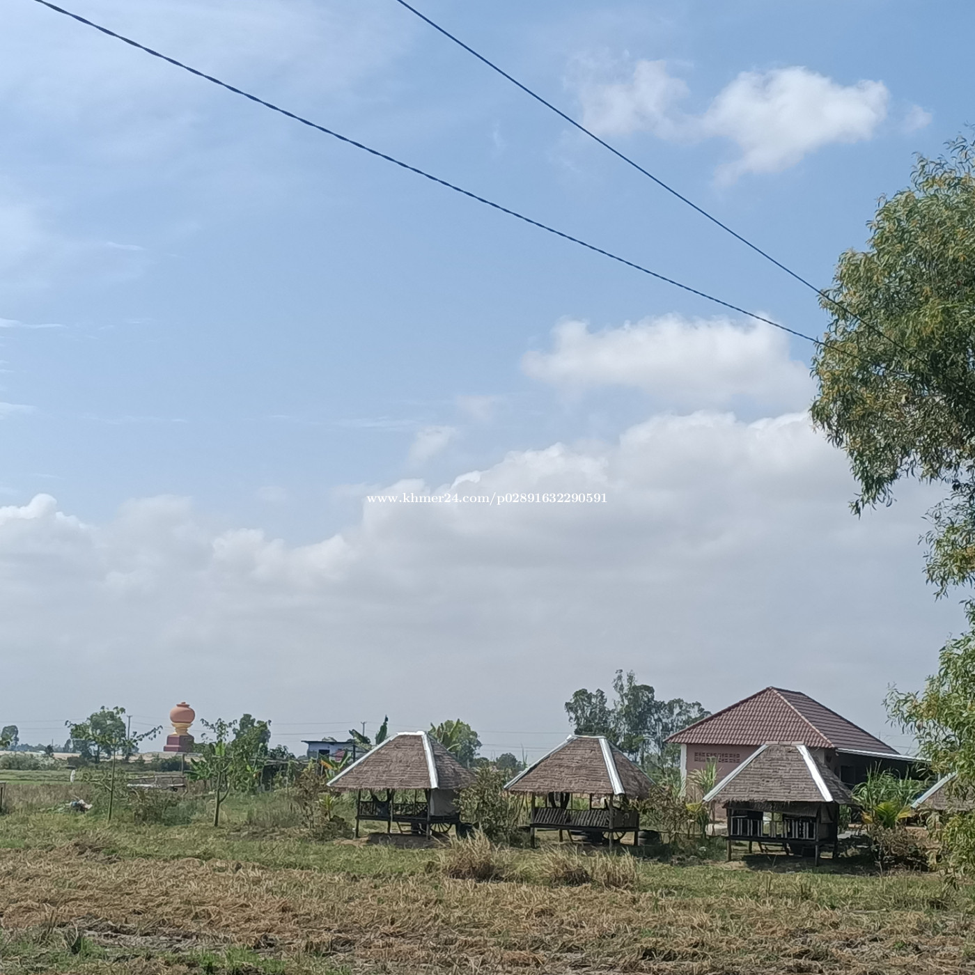 ដីលក់ជាប់ផ្លូវជាតិលេខ5 ក្រុងកំពង់ឆ្នាំង/Land For Sales 29m x 50m